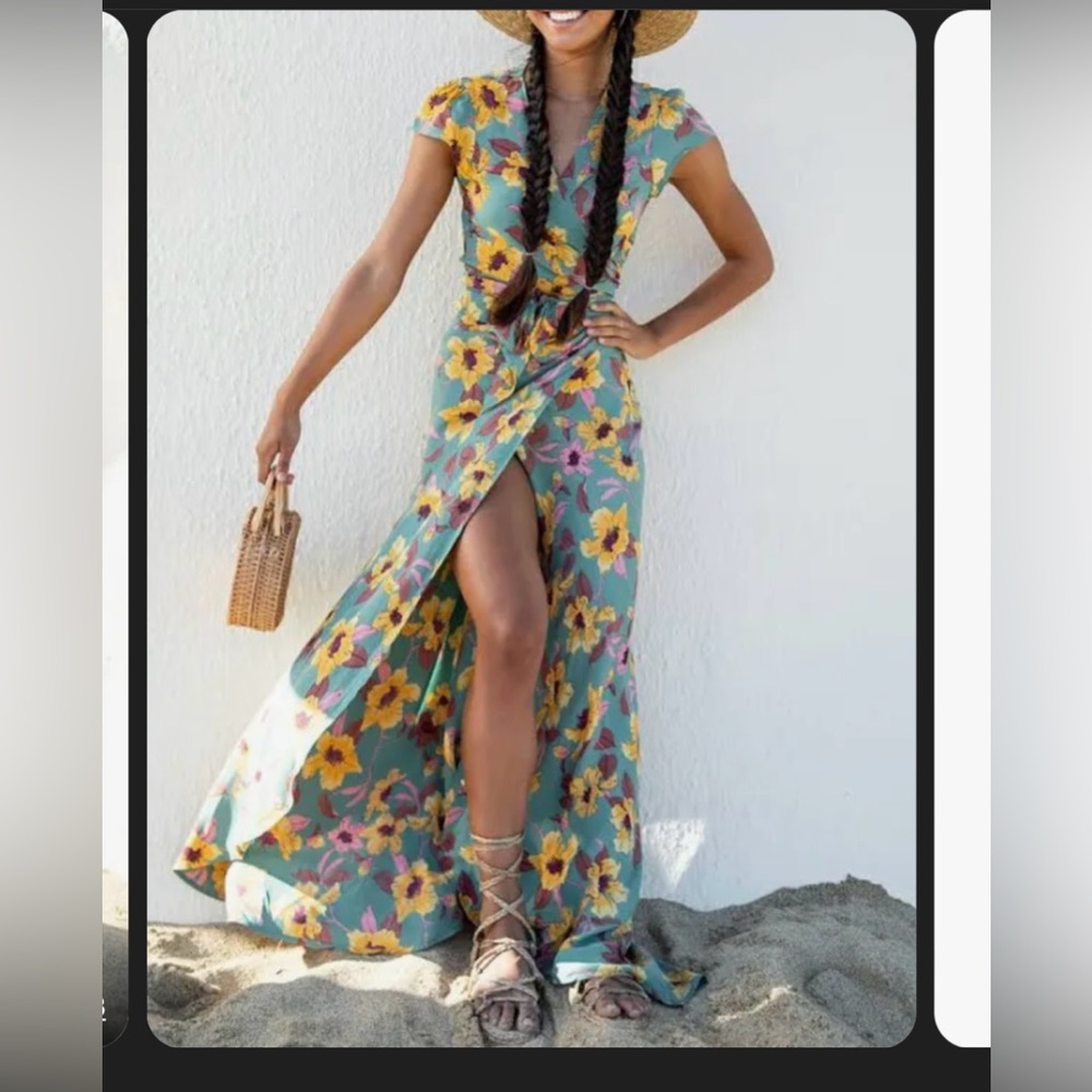 All wrap maxi. Flynn Skye size small.